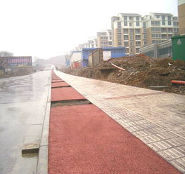 彩色压模混凝土、透水混凝土与砌块的比较与应用